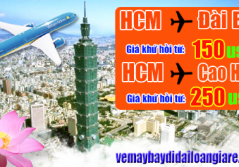 Vietnam Airlines bán vé ưu đãi đặc biệt đi Đài Bắc, Cao Hùng